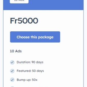90 Days – Featured 10Ads – Seller